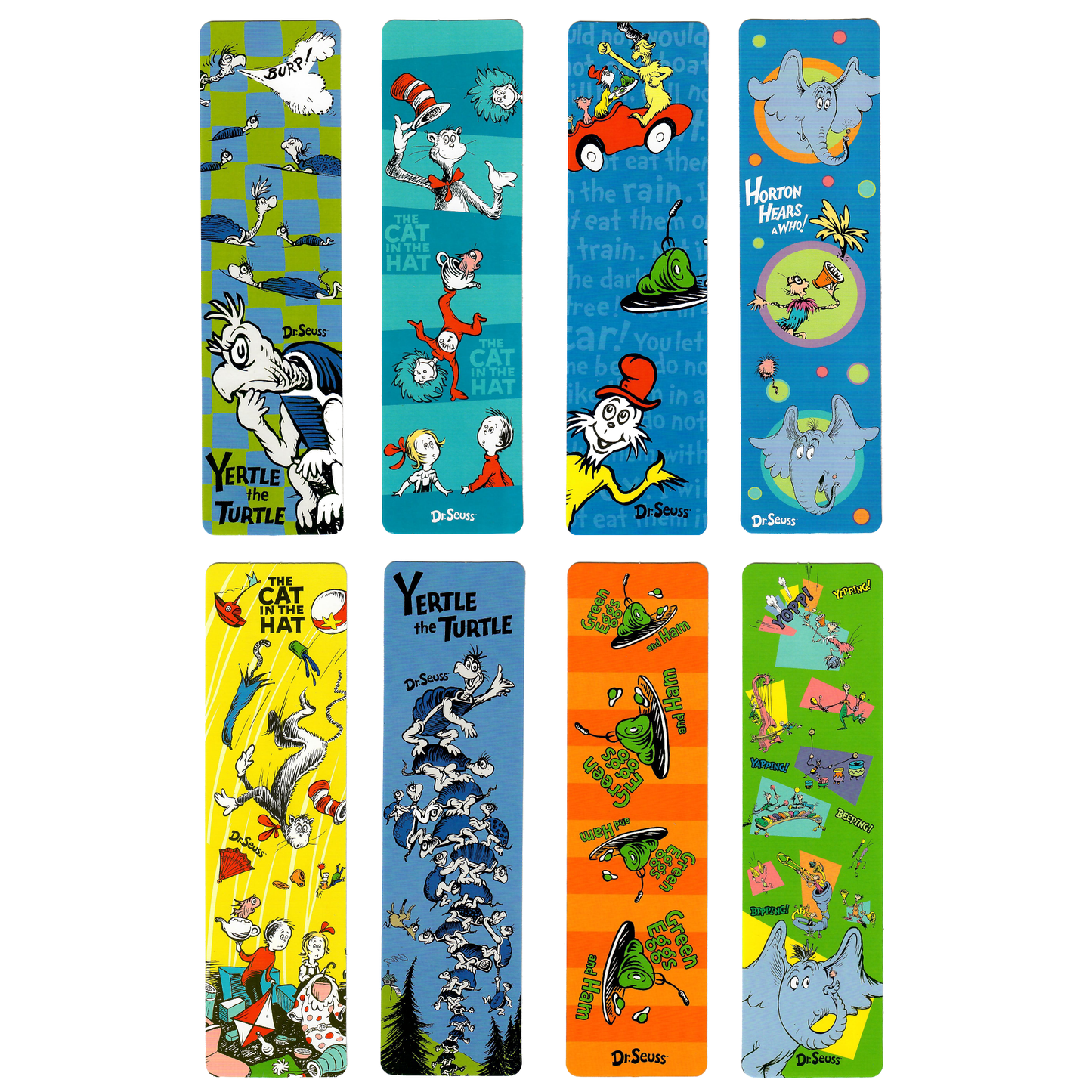 Dr. Seuss Bookmarks (Set of 8)